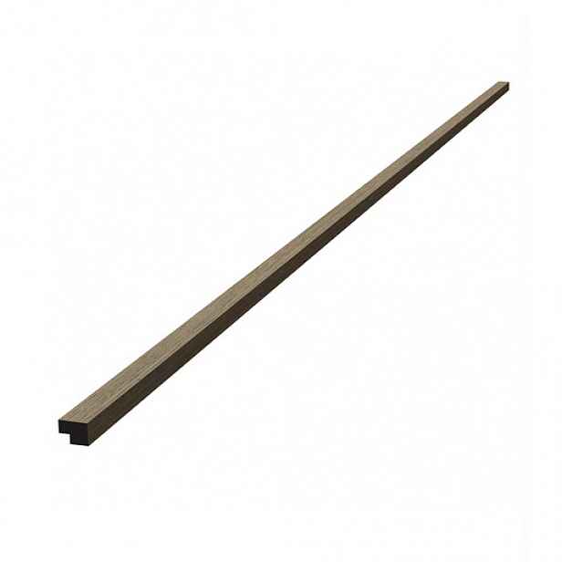 Ukončovací lišta SAT walnut 260 cm SATAKUPANWATKL26
