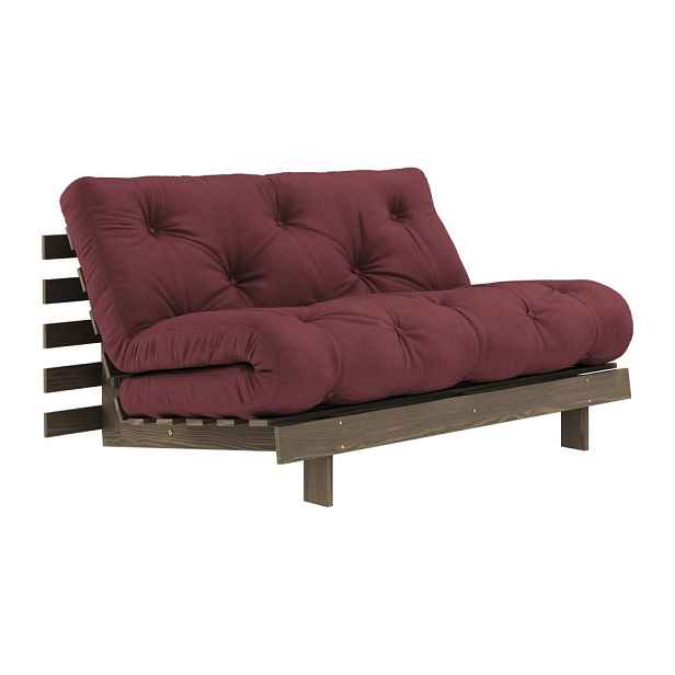 Vínová rozkládací pohovka 140 cm Roots – Karup Design