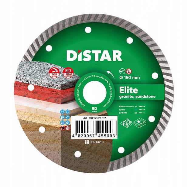 Diamantový kotouč 1A1R Turbo 150 mm Elite
