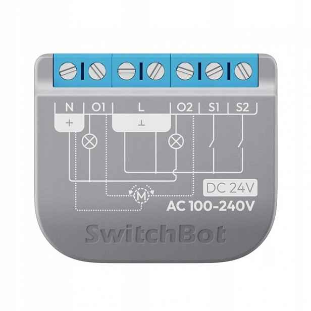 Relé Switchbot Relay Switch 2PM 2-kanálové