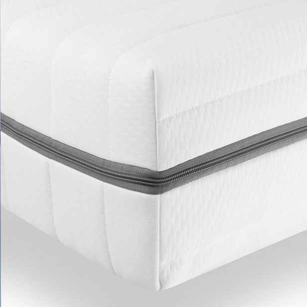 Sleepneo 7ZÓNOVÁ matrace ze studené pěny 100x200 cm, H2+H3, výška 18 cm, se snímatelným a pratelným potahem