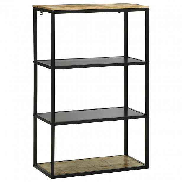 vidaXL knihovna 70 x 35 x 110 cm Masivní magnovníkové dřevo