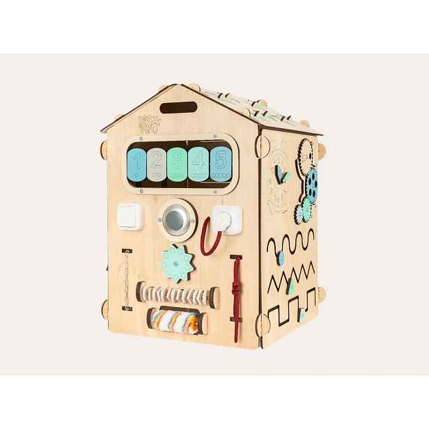 Activity board BusyKids domeček pro kluky