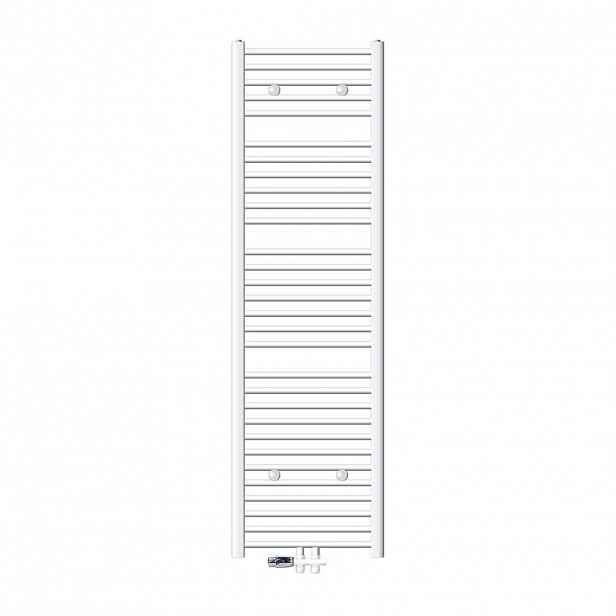 LuxeBath KOUPELNOVÝ radiátor Sahara 500 x 1800 mm, bílý, rovný, s průchodem pro ventil