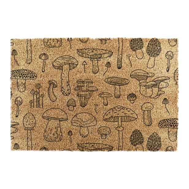 Rohožka z kokosového vlákna 40x60 cm Mushrooms – Artsy Doormats