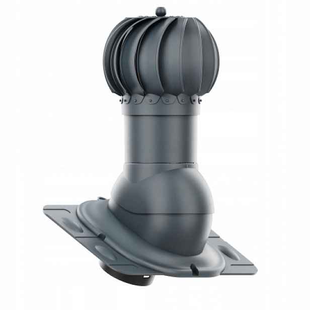 Rotační krb Rotoline univerzální, průměr 150 mm, kulatý, antracitový