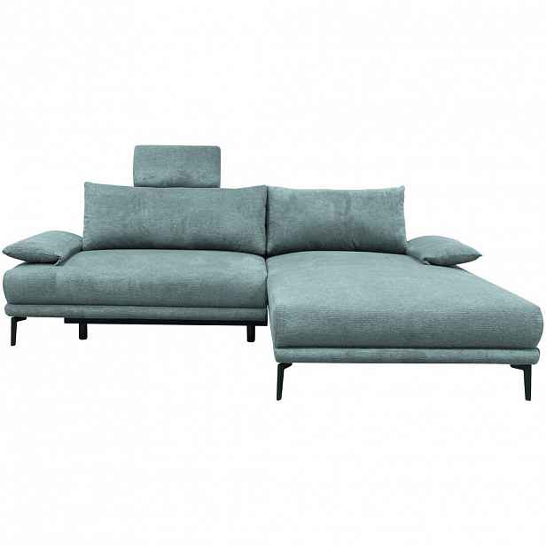 MID.YOU ROHOVÁ SEDAČKA, textil, mátově zelená