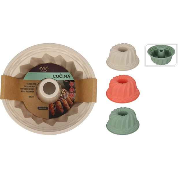 EXCELLENT HOUSEWARE Forma na bábovku silikonová 24 x 11 cm červená KO-170487750cer
