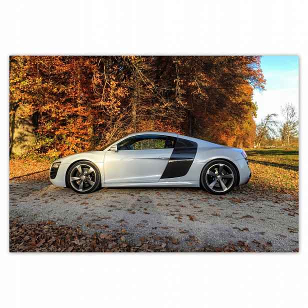 Fototapety flizelina 104x70 Bílé Audi Tt