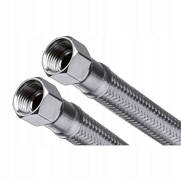 Hadička opletená z nerezové oceli Invena WS-50-080-G 80 cm 3/4 Gw-gw