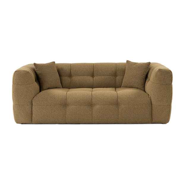 Hanah Home Dvoumístná pohovka Cady 195 cm khaki