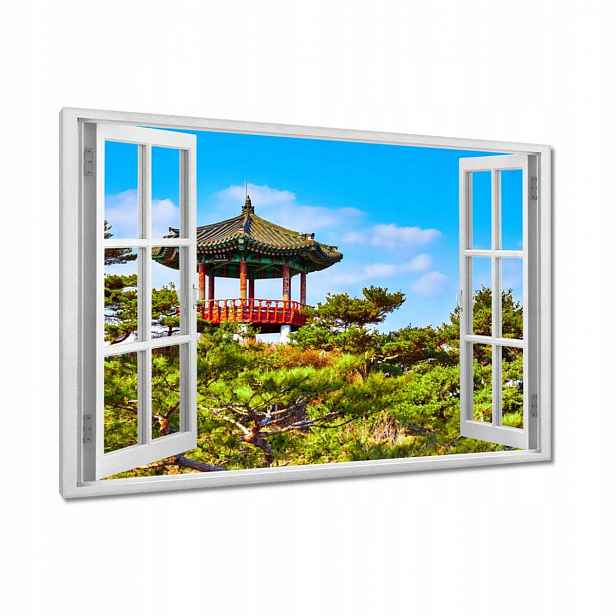 Obrazy 90x60 Japonsko Orient Buddhismus