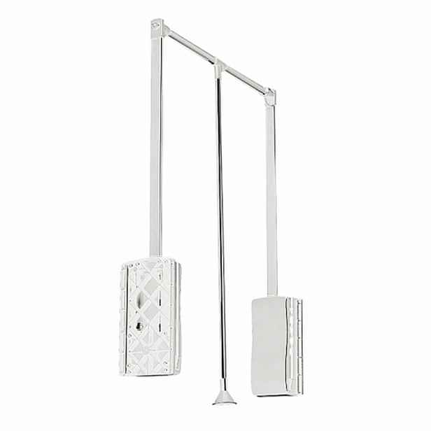 Pantograf Strong tyč do skříně Bílá 92-124 cm