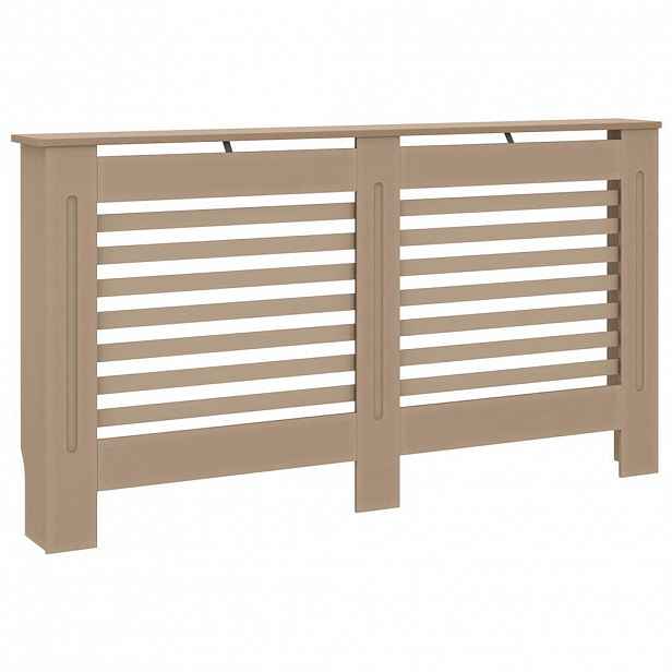 vidaXL Kryt na radiátor 152 x 19 x 81,5 cm MDF