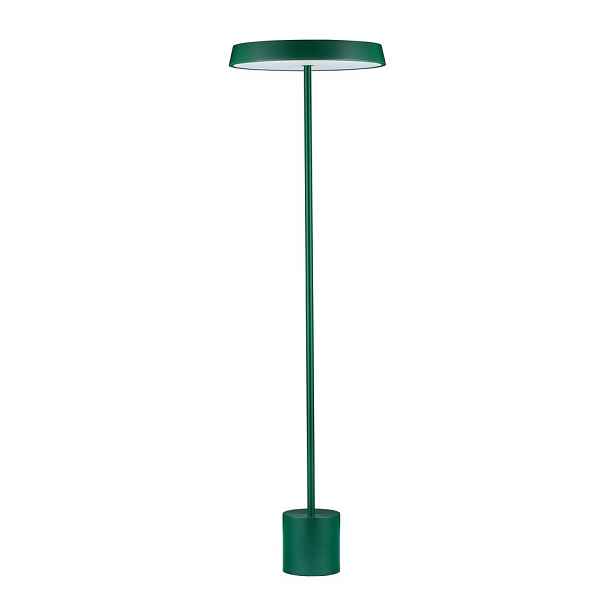 Zelená kovová LED stojací lampa (výška 136 cm) Vetro – Nova Luce
