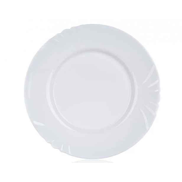 Mělký talíř Cadix 25 cm, bílý