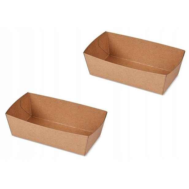 Balení zásobníku na papírové hranolky eko 3,5 x 7 x 4,5 cm, 300 ml 250 ks