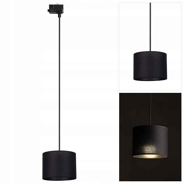 Kolejová lampa Tracer černá, funkční forma nad stůl Tk Lighting
