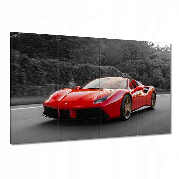 Obrazy 120x80 Červené Ferrari Fura