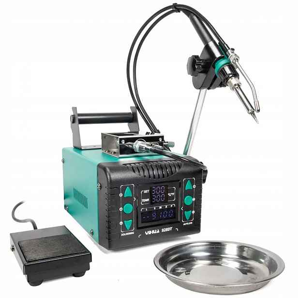 Pájecí stanice s automatickým podavačem cínu Yihua 928DT 65W Esd Safe