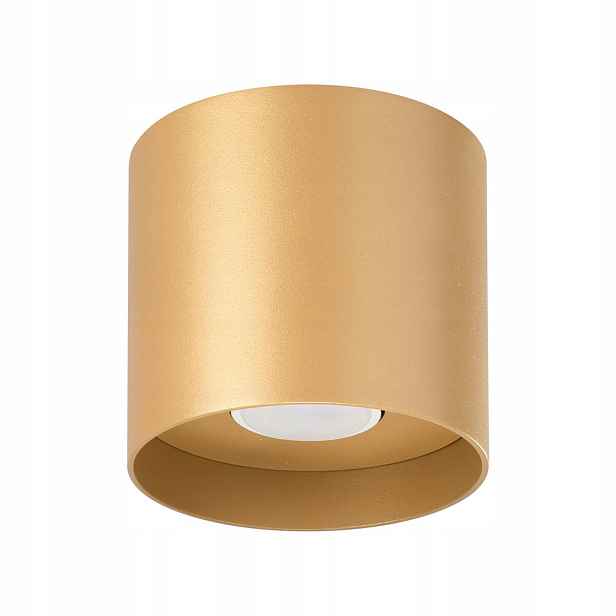 Sollux Lighting Spot stropní zlatý Ø12 cm GU10 10W Mika SL.1283