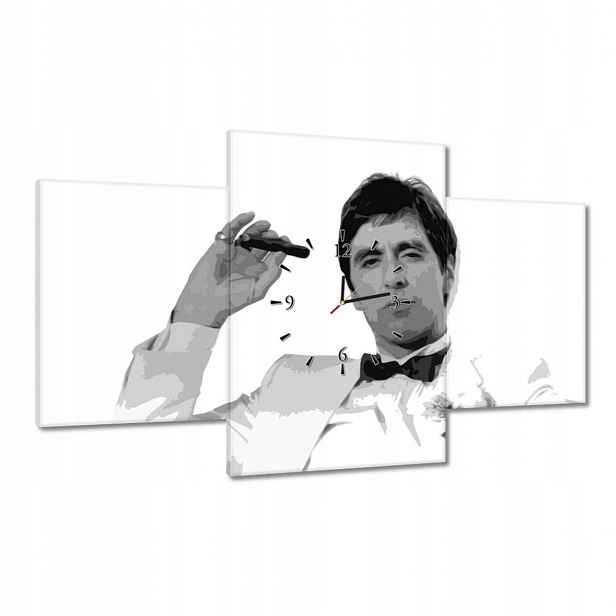 Hodiny 100x60 Scarface Al Pacino