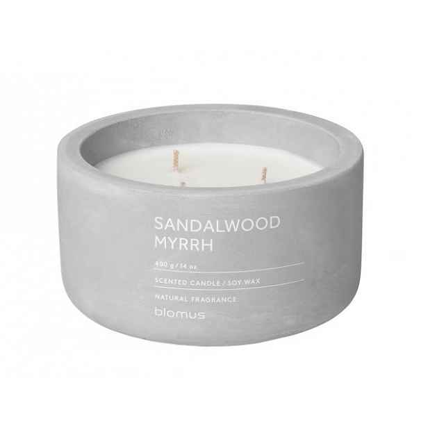 Vonná svíčka Sandalwood Myrrh - kulatá