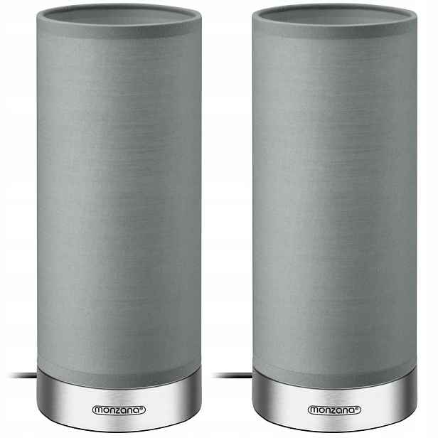 2 x Lampa Stolní Dotyková Stolní Lampa Šedá