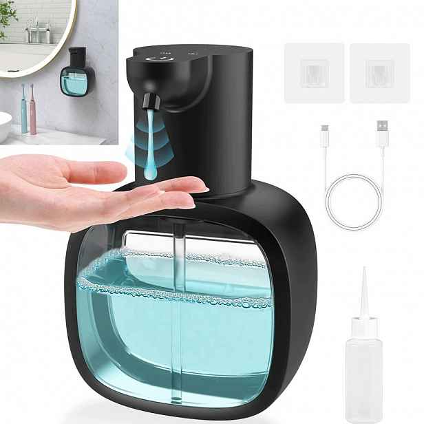 500 ML Dávkovač Tekutého Mýdla A Automatického Bezdotykového Senzoru Dávkovače