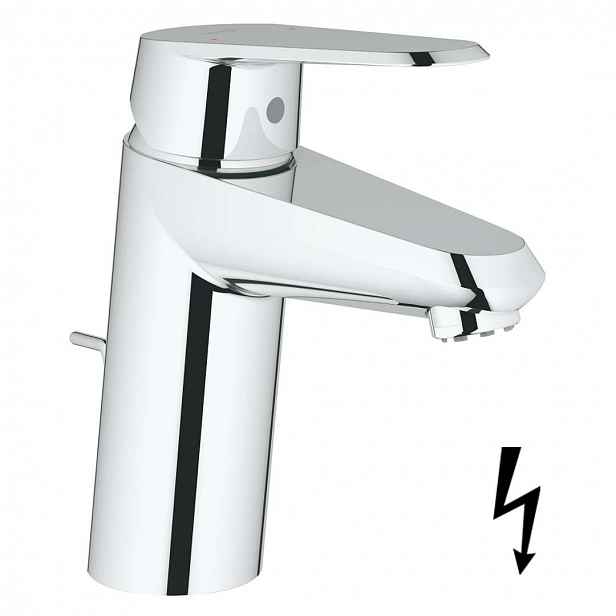 Grohe Eurodisc Cosmopolitan - Umyvadlová baterie s výpustí, chrom 33177002