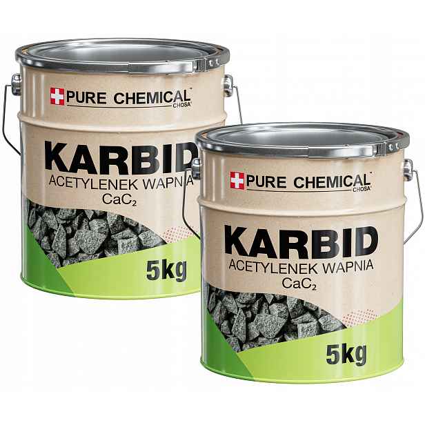 Karbid Čistý Karbid Vápníku 10 kg (2x5 kg)