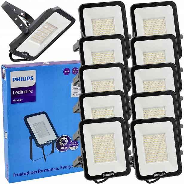 Philips Led reflektor 70W 8400lm Cct IP65 Lampa Ledinaire Halogen x10