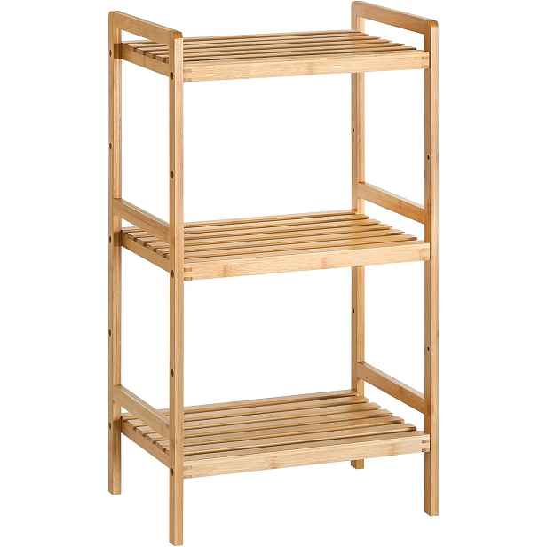 SONGMICS Koupelnový regál Lensa bambusový