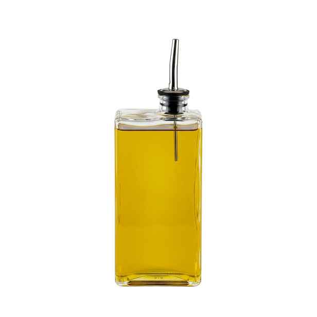 VERK GROUP Skleněný dávkovač oleje se zátkou - MARINE, 500 ml