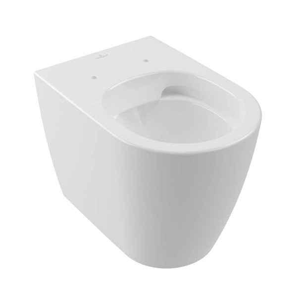 Villeroy & Boch Skyla - Stojící WC, DirectFlush, TwistFlush, CeramicPlus, alpská bílá 5C43C0R1
