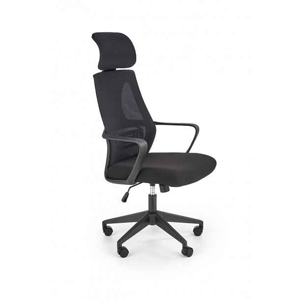 Kancelářská židle VALDEZ, černá - 64 x 116-122 x 60 cm