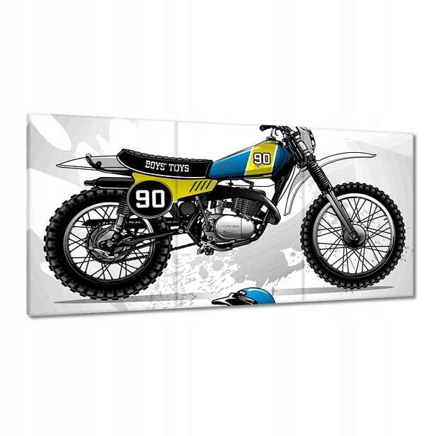 Obrazy 180x90 Cross Motocykl Motor