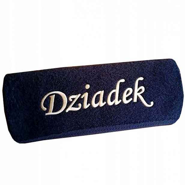 Praktický dárek ke Dni Babiček pro Dědečka, ručník s Nápisem a výšivkou, jméno