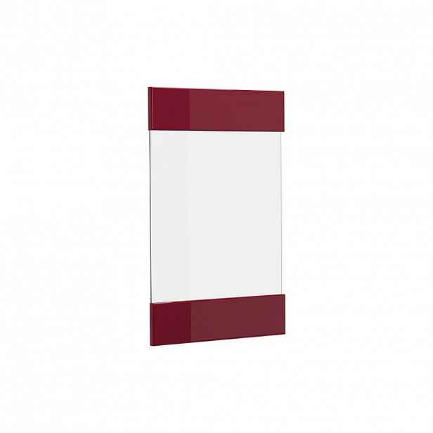 Vicco KUCHYŇSKÁ DVÍŘKA R-Line Červená vysoký lesk 39.6 x 59 cm nábytková čela pro závěsnou vitrínu