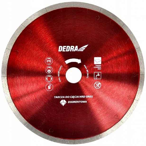 Diamantový Kotouč Na Řezání Dlažby 180MM H1064E Dedra