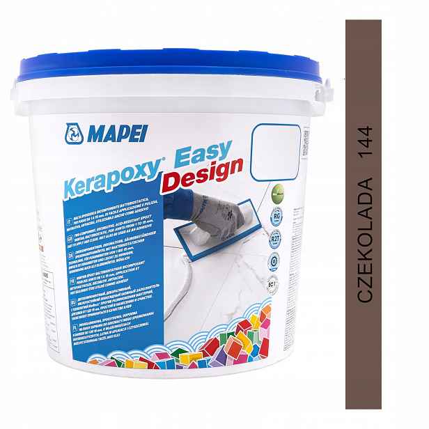 Epoxidová spárovací hmota Mapei Kerapoxy Easy Design 3kg barva 144 čokoláda