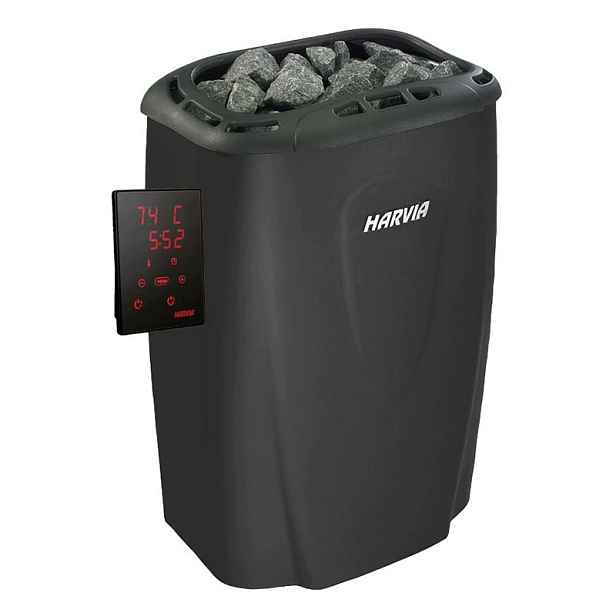 Kamna Harvia Moderna V80XE Black 8 kW ovladač Xenio