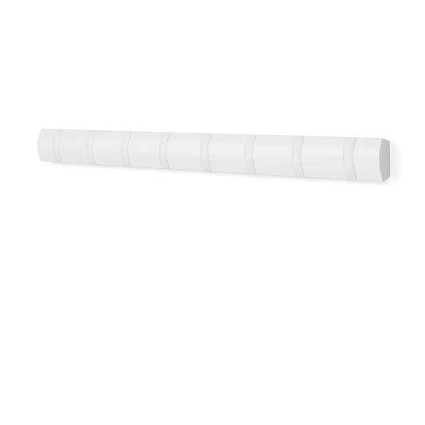 Matně bílý nástěnný věšák z borovicového dřeva 81 cm Flip – Umbra