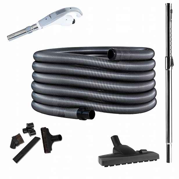 Příslušenství hadice trubka 9 m rukojeť pro Retraflex Hide A Hose Centrální Vysavač