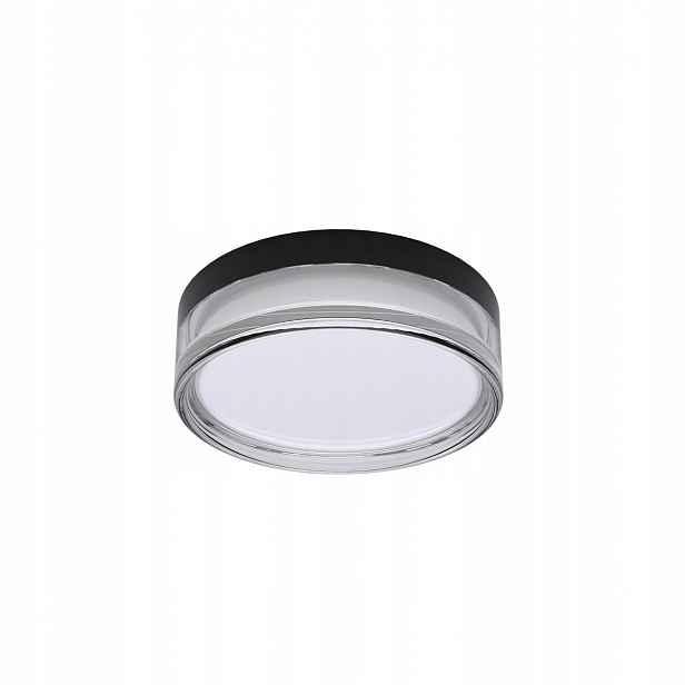 Rilta PLF-73527-S-BK Moderní Led stropní svítidlo do koupelny, 18W, 1720LM, IP65