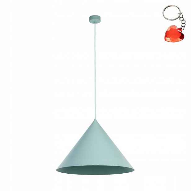 Závěsná stropní lampa Stropní Svítidlo Zelená Cono E27 50 cm Tk Lighting