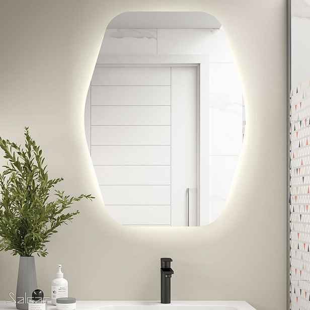 Zrcadlo Organic LED 60x80cm IP44