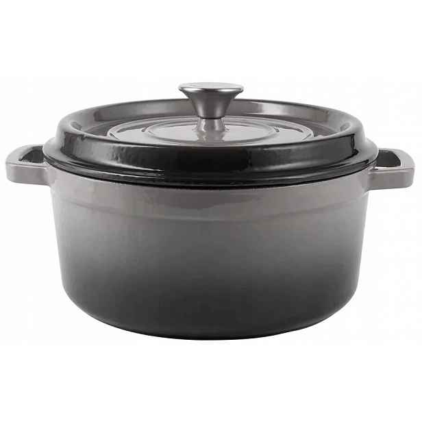Hrnec Vintage Cuisine 4,3 l šedý ombre