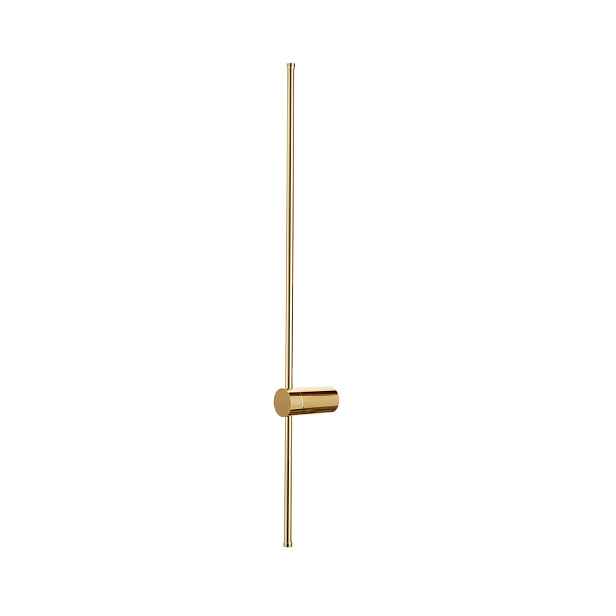 Moderní nástěnná lampa Sparo 100 cm, zlatý lesk