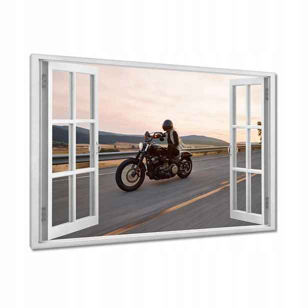 Obrazy 90x60 Harley Davidson Motocykl